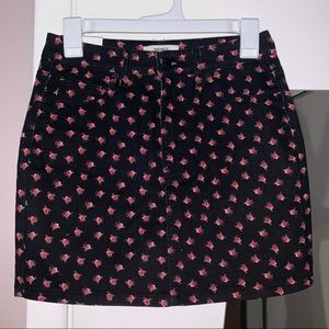 Floral Forever 21 Denim Skirt🌺